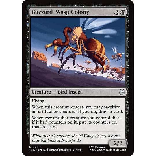 Buzzard-Wasp Colony #088