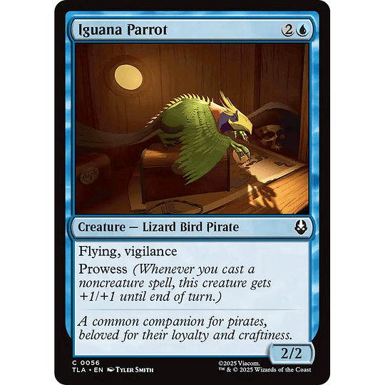 Iguana Parrot #056