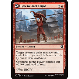 How to Start a Riot #140