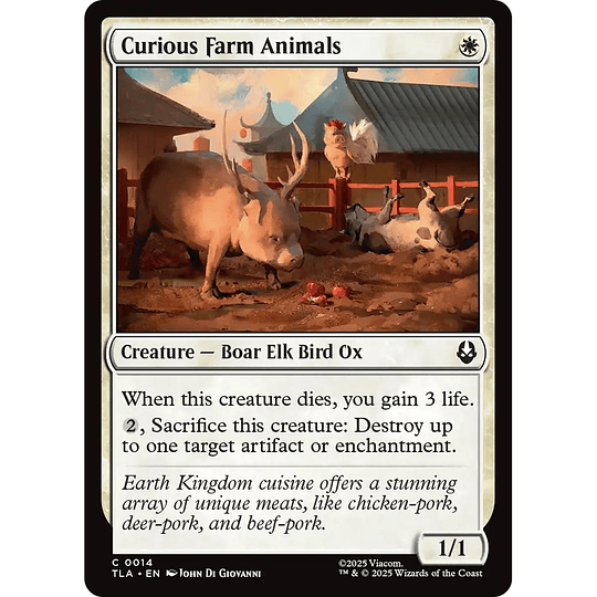 Curious Farm Animals #014