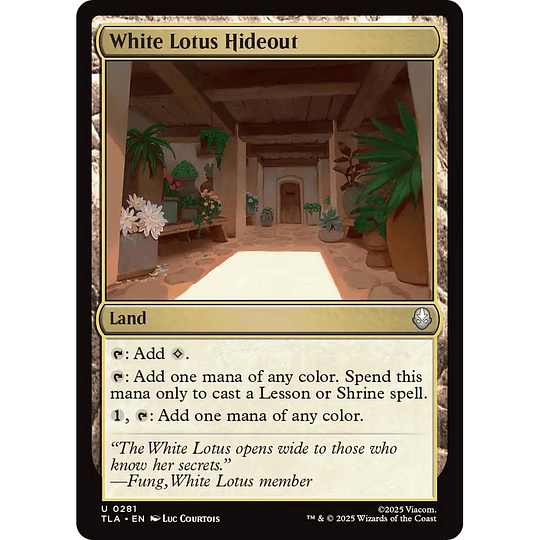 White Lotus Hideout #281