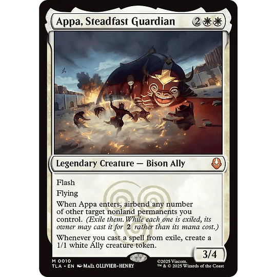 Appa, Steadfast Guardian #010