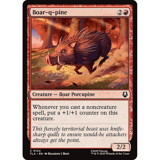 Boar-q-pine #124