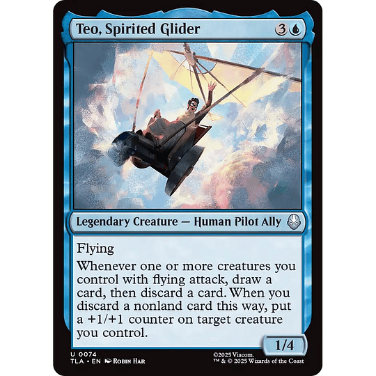 Teo, Spirited Glider #074