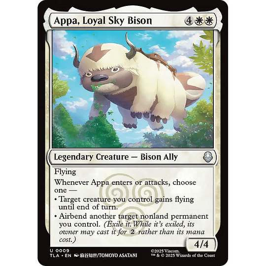 Appa, Loyal Sky Bison #009