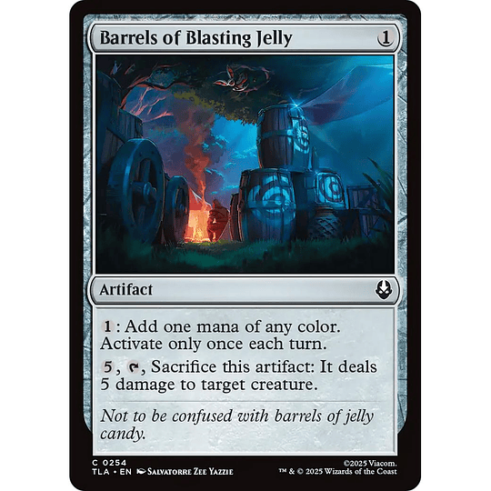 Barrels of Blasting Jelly #254