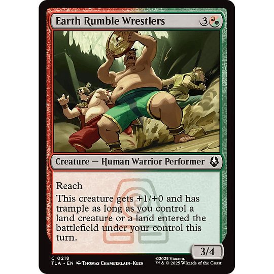 Earth Rumble Wrestlers #218