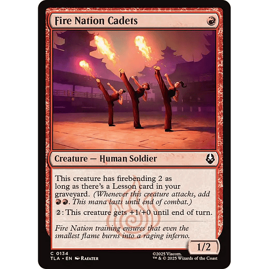 Fire Nation Cadets #134