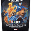Pack 4 mazos Commander de Magic: Marvel Super Heroes
