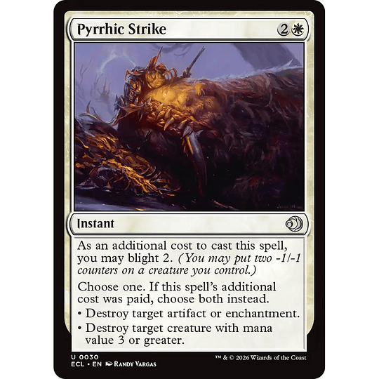 Pyrrhic Strike #030