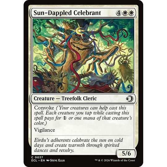 Sun-Dappled Celebrant #037