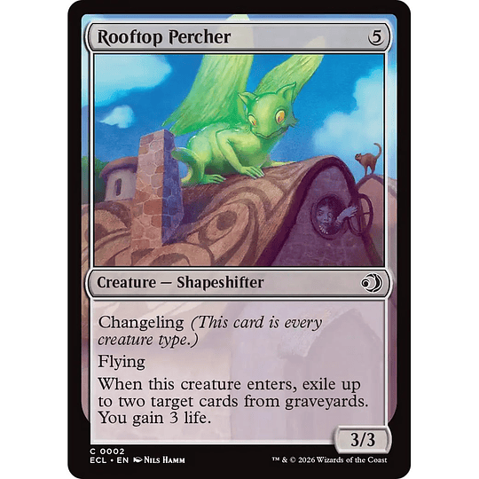 Rooftop Percher #002