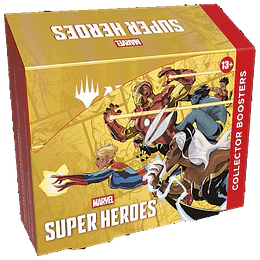 Collector Booster Box Magic: Marvel Super Heroes(ingles)