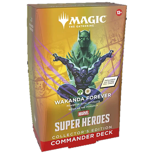 Commander Deck Collector Draft Night Magic: Marvel Super Heroes(ingles)