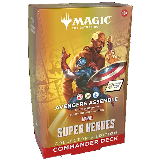 Commander Deck Collector Draft Night Magic: Marvel Super Heroes(ingles)