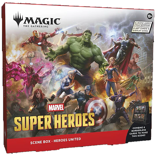 Cajas de escena de Magic: The Gathering | Marvel Super Heroes