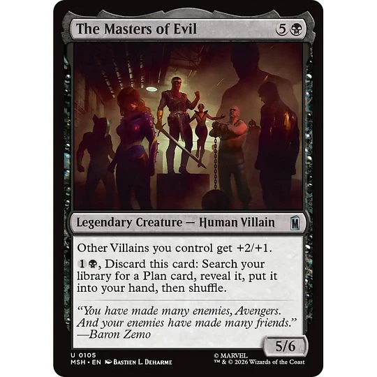 The Masters of Evil #105