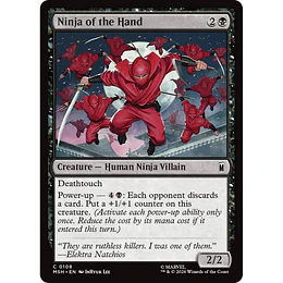 Ninja of the Hand #108