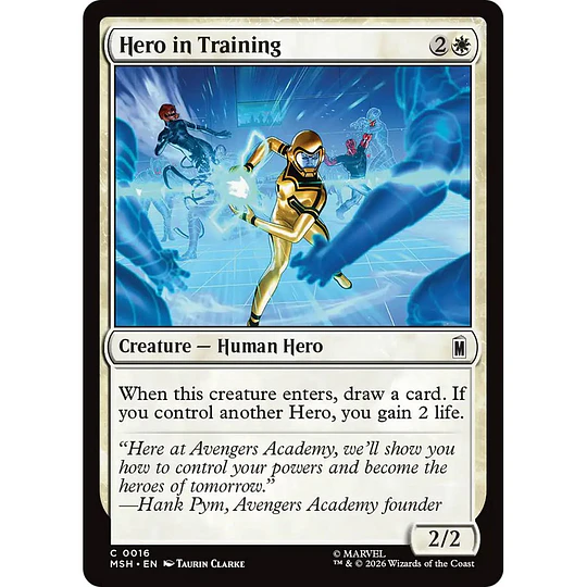 Hero in Training #016