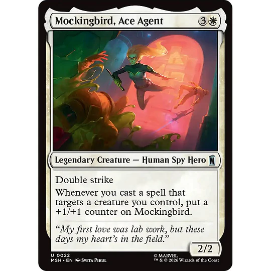 Mockingbird, Ace Agent #022