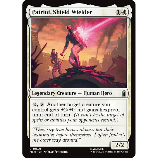 Patriot, Shield Wielder #030