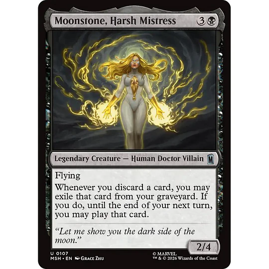 Moonstone, Harsh Mistress #107