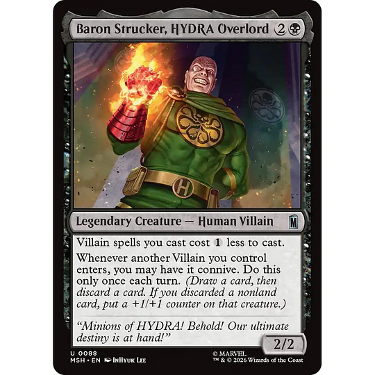 Baron Strucker, HYDRA Overlord #088