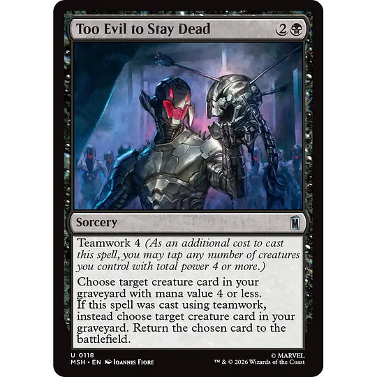 Too Evil to Stay Dead #118