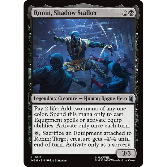 Ronin, Shadow Stalker #112