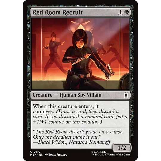 Red Room Recruit #110