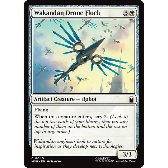 Wakandan Drone Flock #040