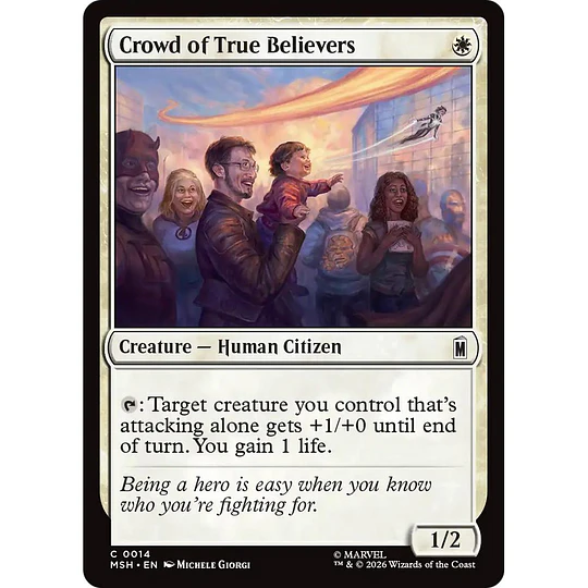 Crowd of True Believers #014