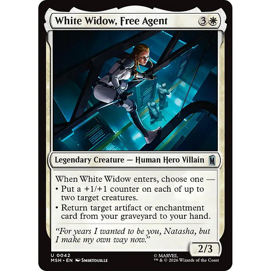 White Widow, Free Agent #042