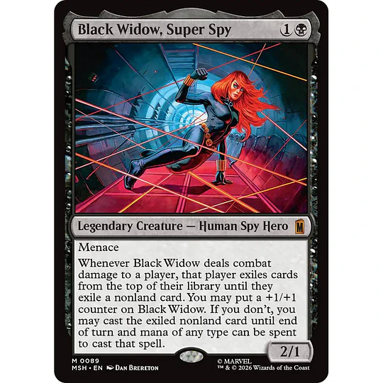 Black Widow, Super Spy #089