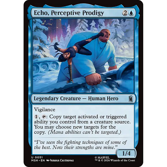 Echo, Perceptive Prodigy #051