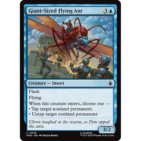 Giant-Sized Flying Ant #056
