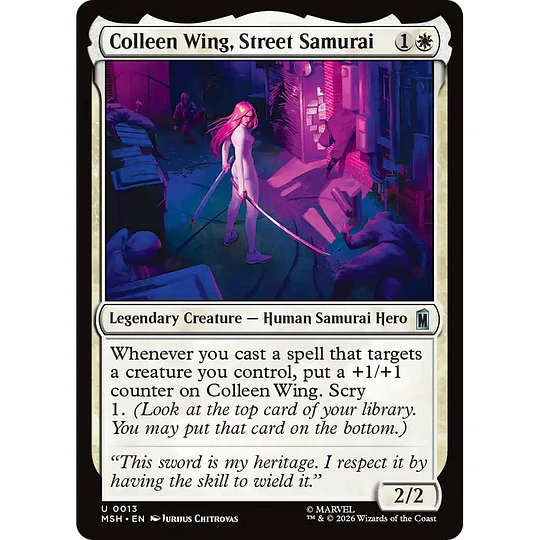 Colleen Wing, Street Samurai #013