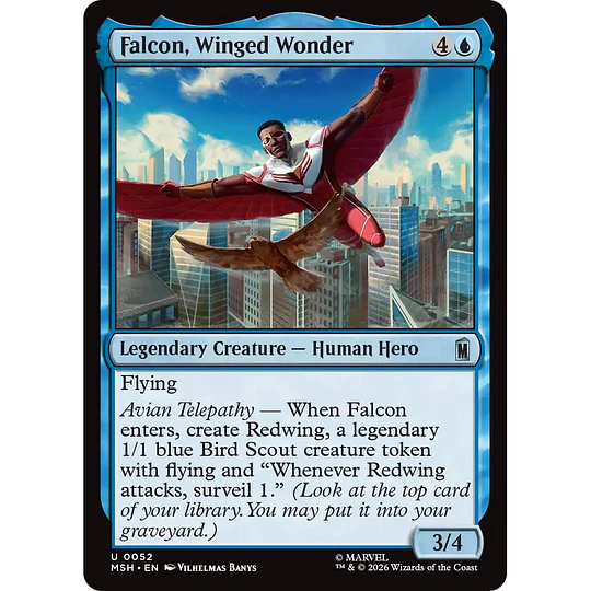 Falcon, Winged Wonder #052
