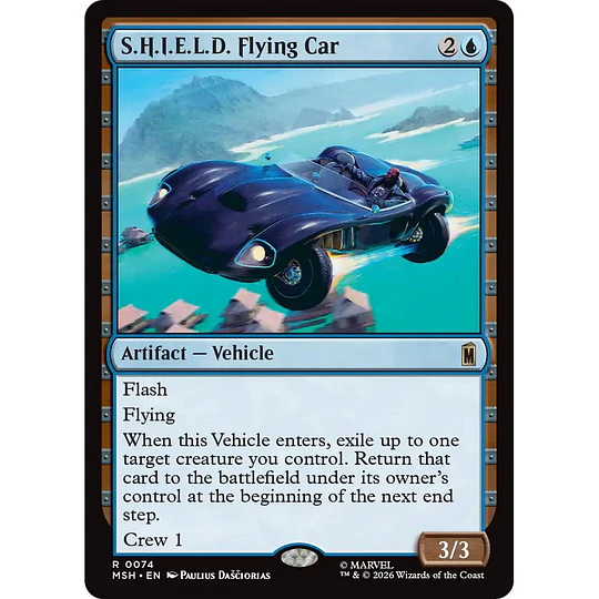 S.H.I.E.L.D. Flying Car #074