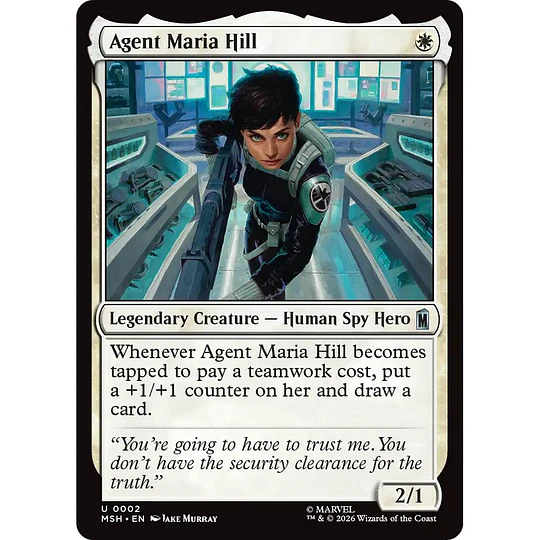 Agent Maria Hill #002