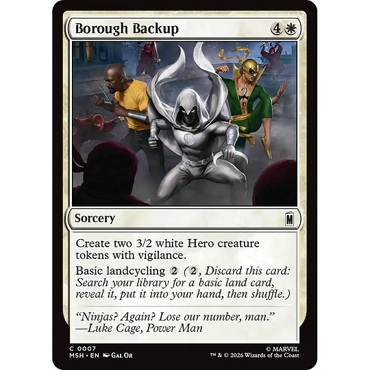 Borough Backup #007