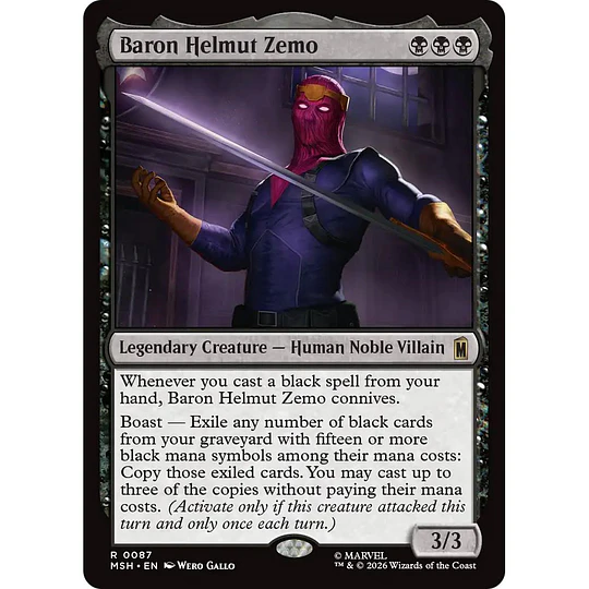 Baron Helmut Zemo #087