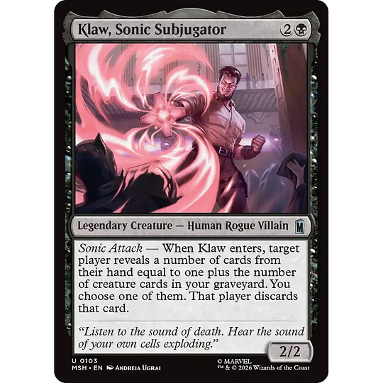 Klaw, Sonic Subjugator #103