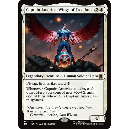 Captain America, Wings of Freedom #010
