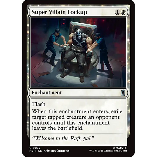 Super Villain Lockup #037