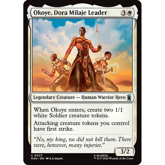 Okoye, Dora Milaje Leader #027