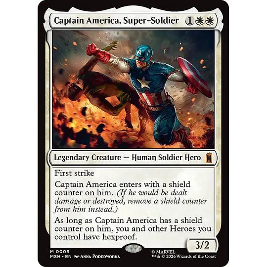 Captain America, Super-Soldier #009