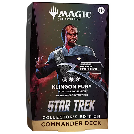 Mazos de Commander de edición de coleccionista de Magic: The Gathering | Star Trek™