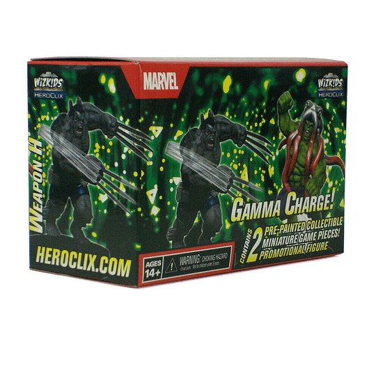 Gamma Charge! Convention Exclusive (Hulk & Weapon H #MP19-010 | 009) Marvel Heroclix