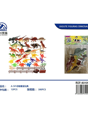 juguete figuras dinosaurio